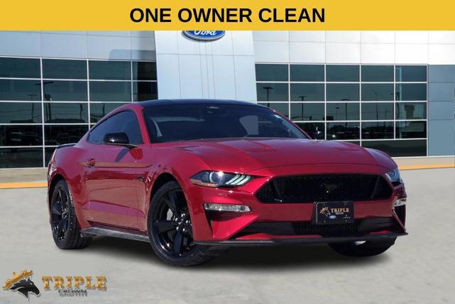 Photo of 2023 Rapid Red Metallic Tinted Clearcoat Ford Mustang
