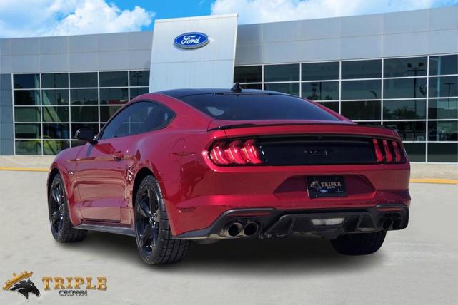 Photo of 2023 Rapid Red Metallic Tinted Clearcoat Ford Mustang