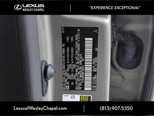 Photo of 2021 Atomic Silver Lexus RX 350