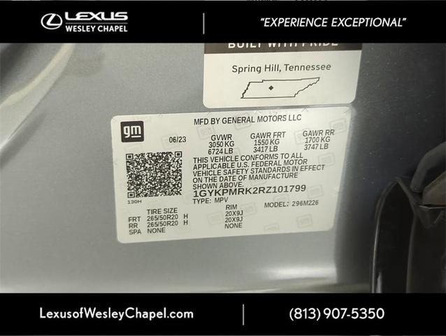 Photo of 2024 Argent Silver Metallic Cadillac LYRIQ