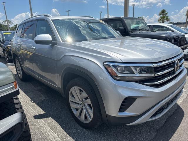 Photo of 2021 Silver Metallic Volkswagen Atlas