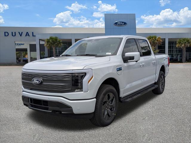 Photo of 2025 Space White Metallic Ford F-150 Lightning