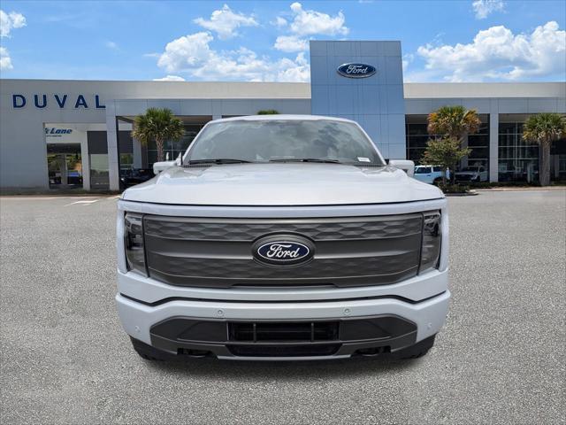 Photo of 2025 Space White Metallic Ford F-150 Lightning