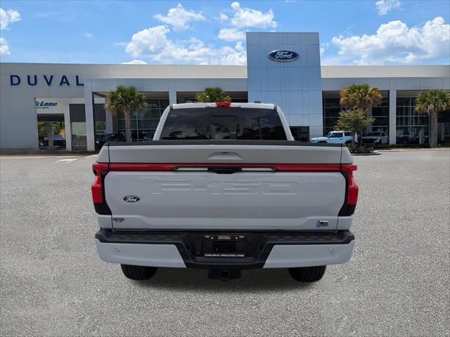 Photo of 2025 Space White Metallic Ford F-150 Lightning