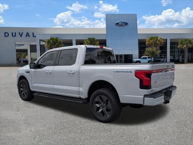 Photo of 2025 Space White Metallic Ford F-150 Lightning