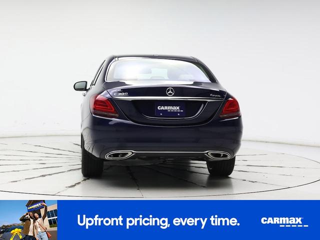 Photo of 2021 Blue Mercedes-Benz C-Class