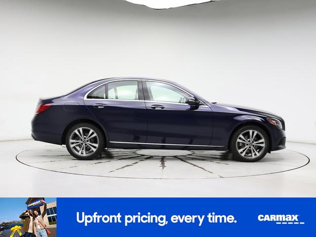 Photo of 2021 Blue Mercedes-Benz C-Class