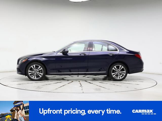 Photo of 2021 Blue Mercedes-Benz C-Class