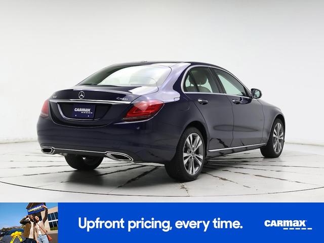 Photo of 2021 Blue Mercedes-Benz C-Class