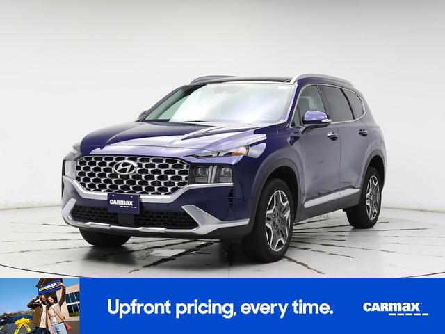 Photo of 2023 Blue Hyundai SANTA FE