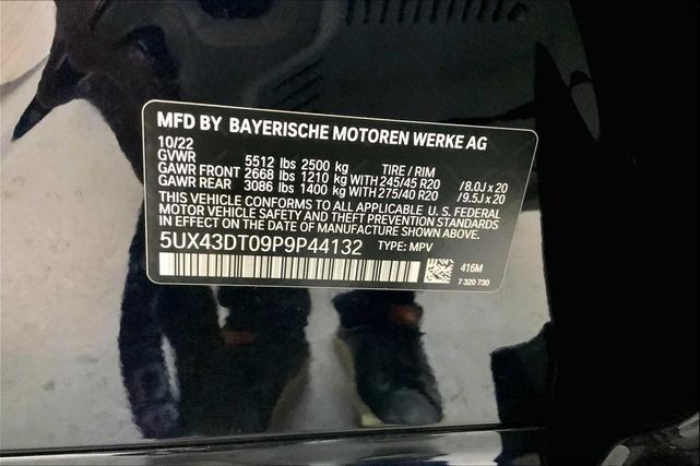 Photo of 2023 Carbon Black Metallic BMW X4