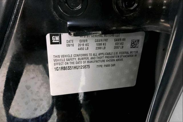Photo of 2017 Mosaic Black Metallic Chevrolet Volt