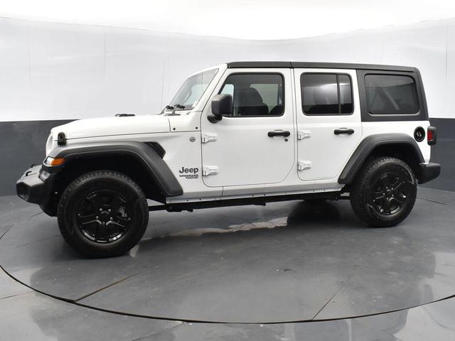 Photo of 2020 Bright White Clearcoat Jeep Wrangler Unlimited