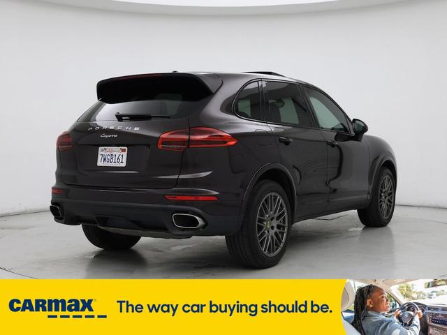 Photo of 2017 Burgundy Porsche Cayenne
