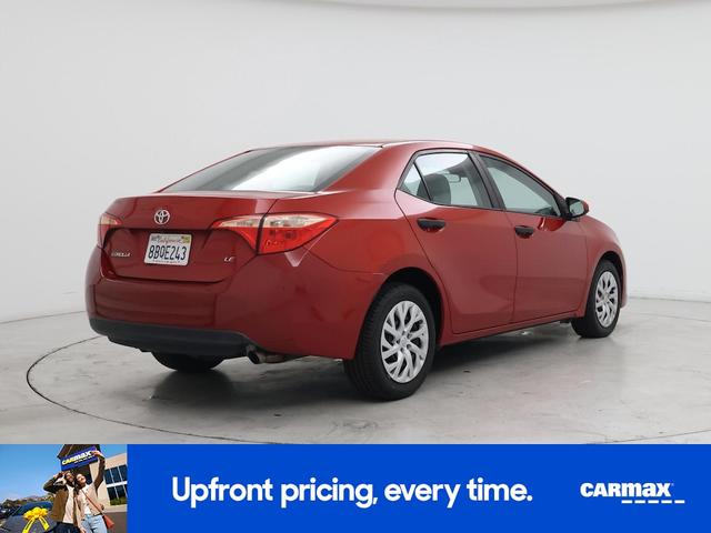Photo of 2018 Red Toyota Corolla