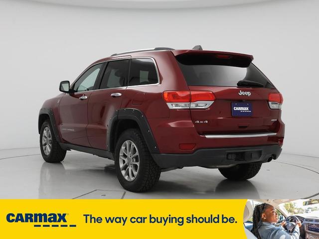 Photo of 2015 Burgundy Jeep Grand Cherokee