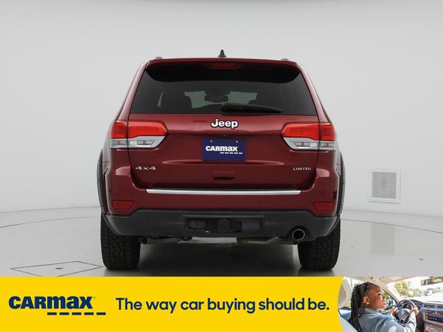 Photo of 2015 Burgundy Jeep Grand Cherokee