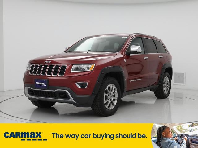 Photo of 2015 Burgundy Jeep Grand Cherokee