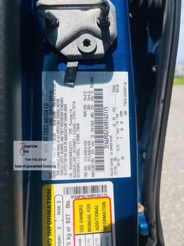 Photo of 2017 Blue Ford Fusion