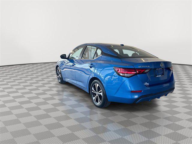 Photo of 2023 Electric Blue Metallic Nissan Sentra