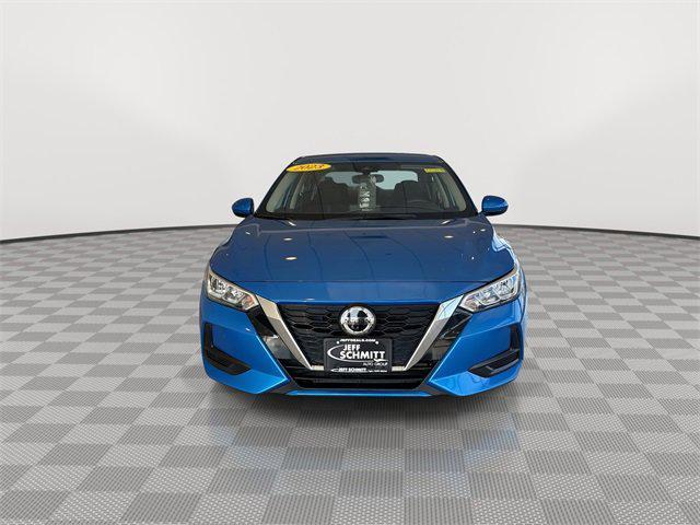 Photo of 2023 Electric Blue Metallic Nissan Sentra