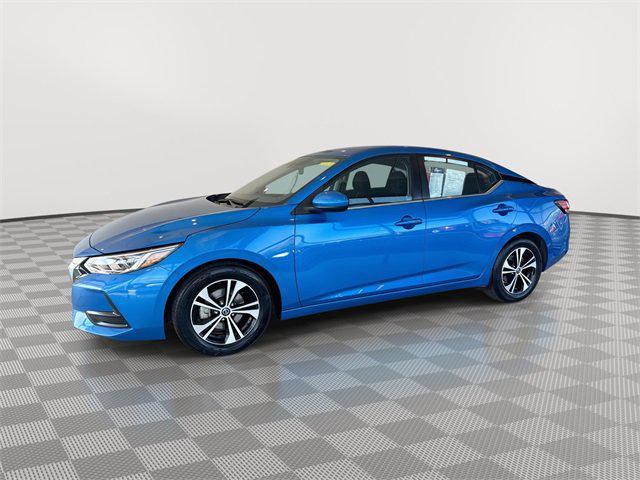 Photo of 2023 Electric Blue Metallic Nissan Sentra
