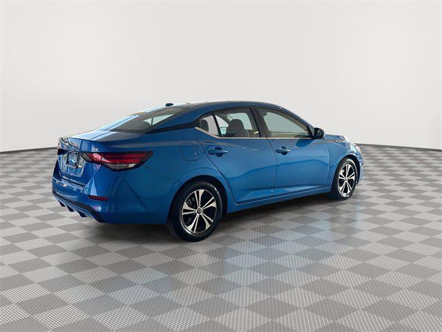 Photo of 2023 Electric Blue Metallic Nissan Sentra