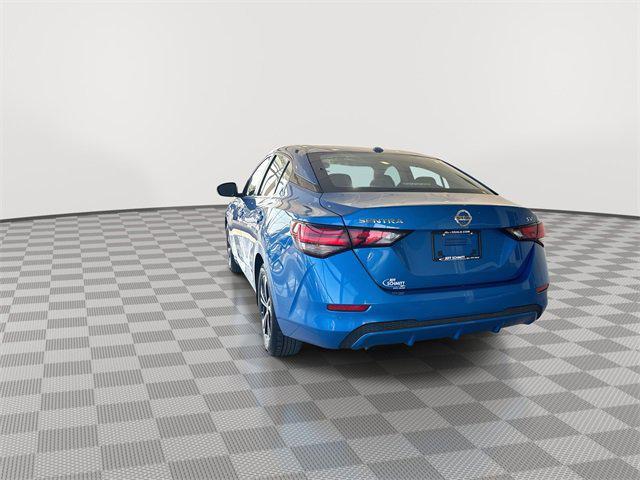 Photo of 2023 Electric Blue Metallic Nissan Sentra