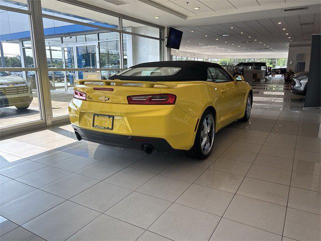 Photo of 2017 Bright Yellow Chevrolet Camaro