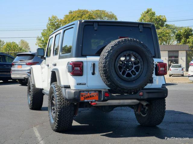 Photo of 2022 Bright White Clearcoat Jeep Wrangler Unlimited