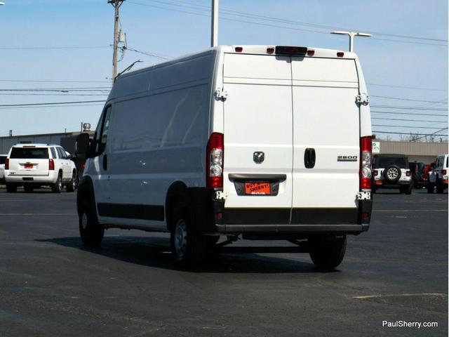 Photo of 2023 Bright White Clearcoat RAM ProMaster 2500