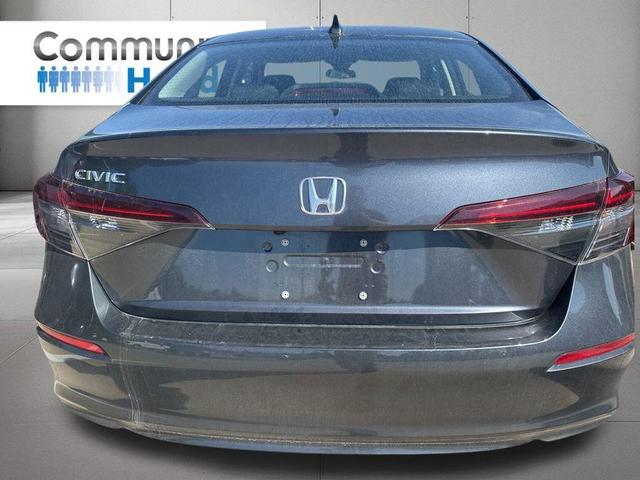 Photo of 2025 Meteorite Gray Metallic Honda Civic