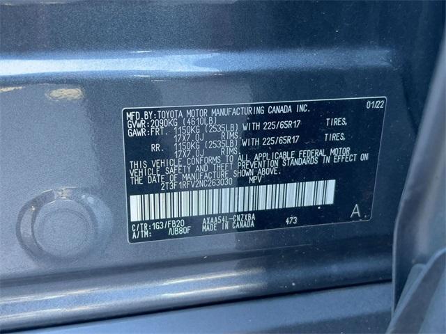 Photo of 2022 Magnetic Gray Toyota RAV4