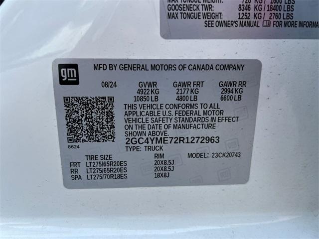 Photo of 2024 Summit White Chevrolet Silverado 2500