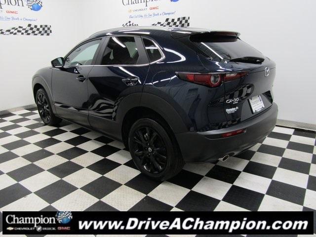 Photo of 2024 Deep Crystal Blue Mica Mazda CX-30