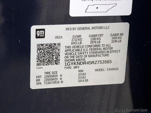 Photo of 2024 Midnight Sky Metallic Cadillac XT5