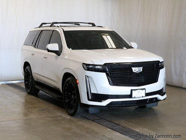 Photo of 2021 Crystal White Tricoat Cadillac Escalade