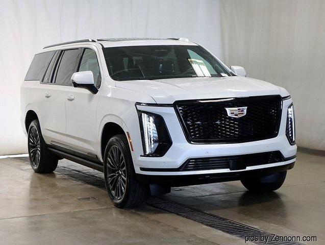 Photo of 2025 Crystal White Tricoat Cadillac Escalade ESV