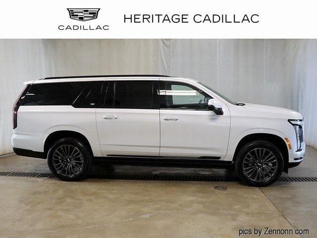 Photo of 2025 Crystal White Tricoat Cadillac Escalade ESV