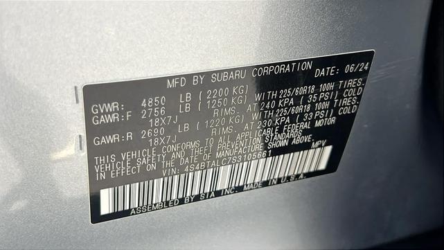 Photo of 2025 Ice Silver Metallic Subaru Outback