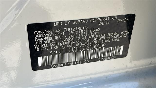 Photo of 2025 Crystal White Pearl Subaru Impreza
