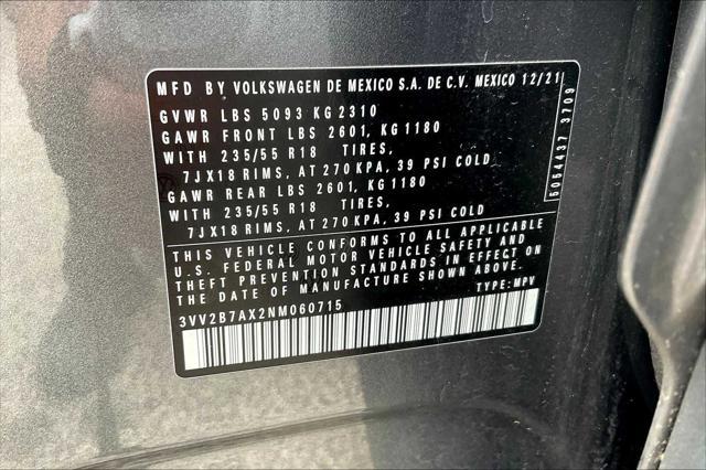 Photo of 2022 Platinum Gray Metallic Volkswagen Tiguan