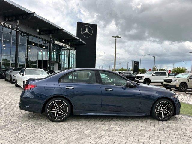Photo of 2024 Twilight Blue Metallic Mercedes-Benz C-Class