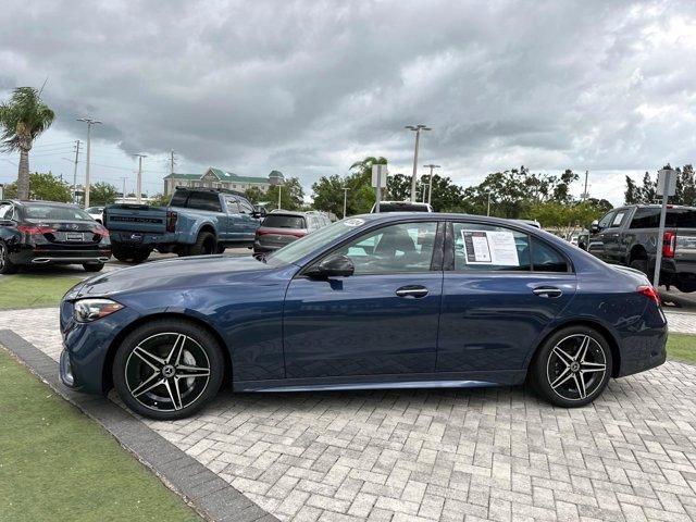Photo of 2024 Twilight Blue Metallic Mercedes-Benz C-Class