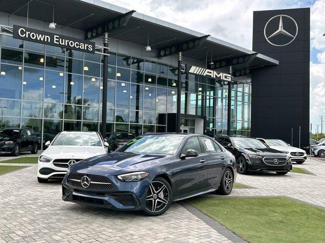 Photo of 2024 Twilight Blue Metallic Mercedes-Benz C-Class