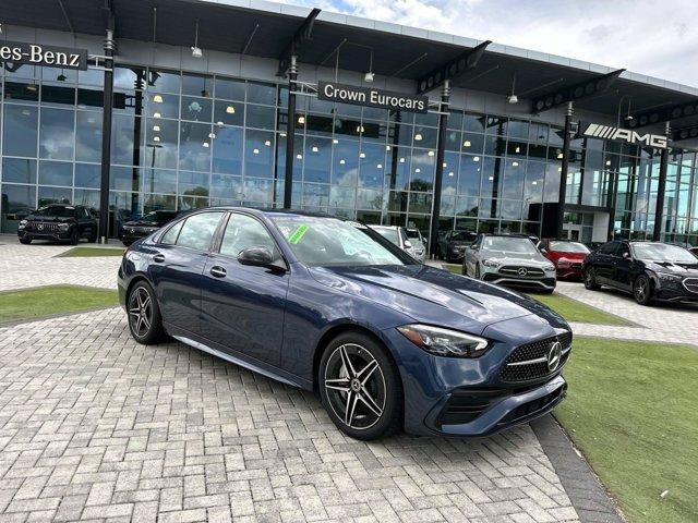 Photo of 2024 Twilight Blue Metallic Mercedes-Benz C-Class
