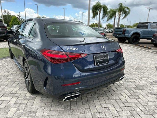Photo of 2024 Twilight Blue Metallic Mercedes-Benz C-Class