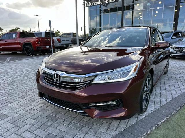 Photo of 2017 Crimson Red Pearl Honda Accord Hybrid