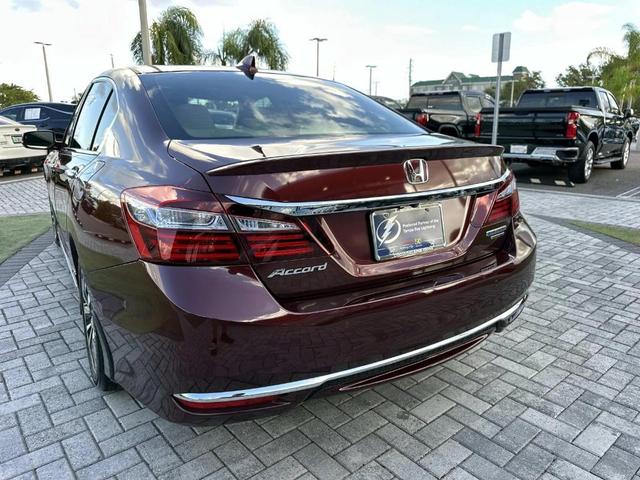 Photo of 2017 Crimson Red Pearl Honda Accord Hybrid