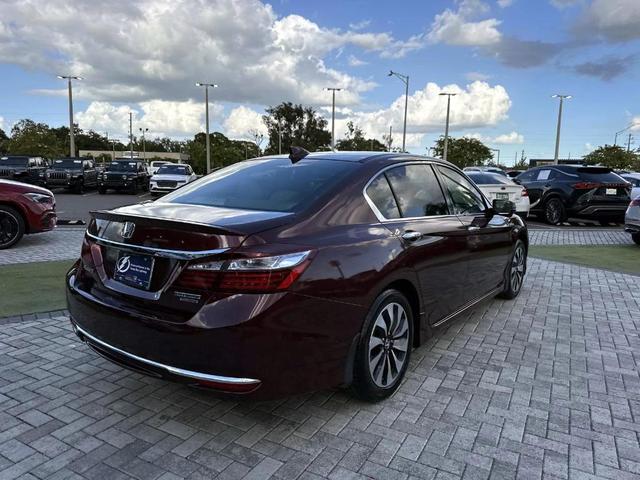 Photo of 2017 Crimson Red Pearl Honda Accord Hybrid